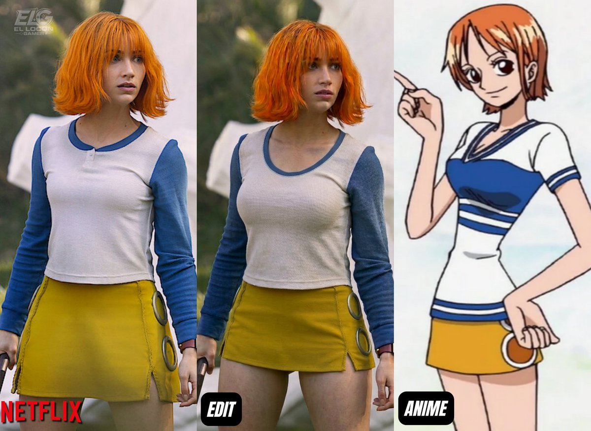 La actriz de One Piece, Emily Rudd, insistió en usar la minifalda de