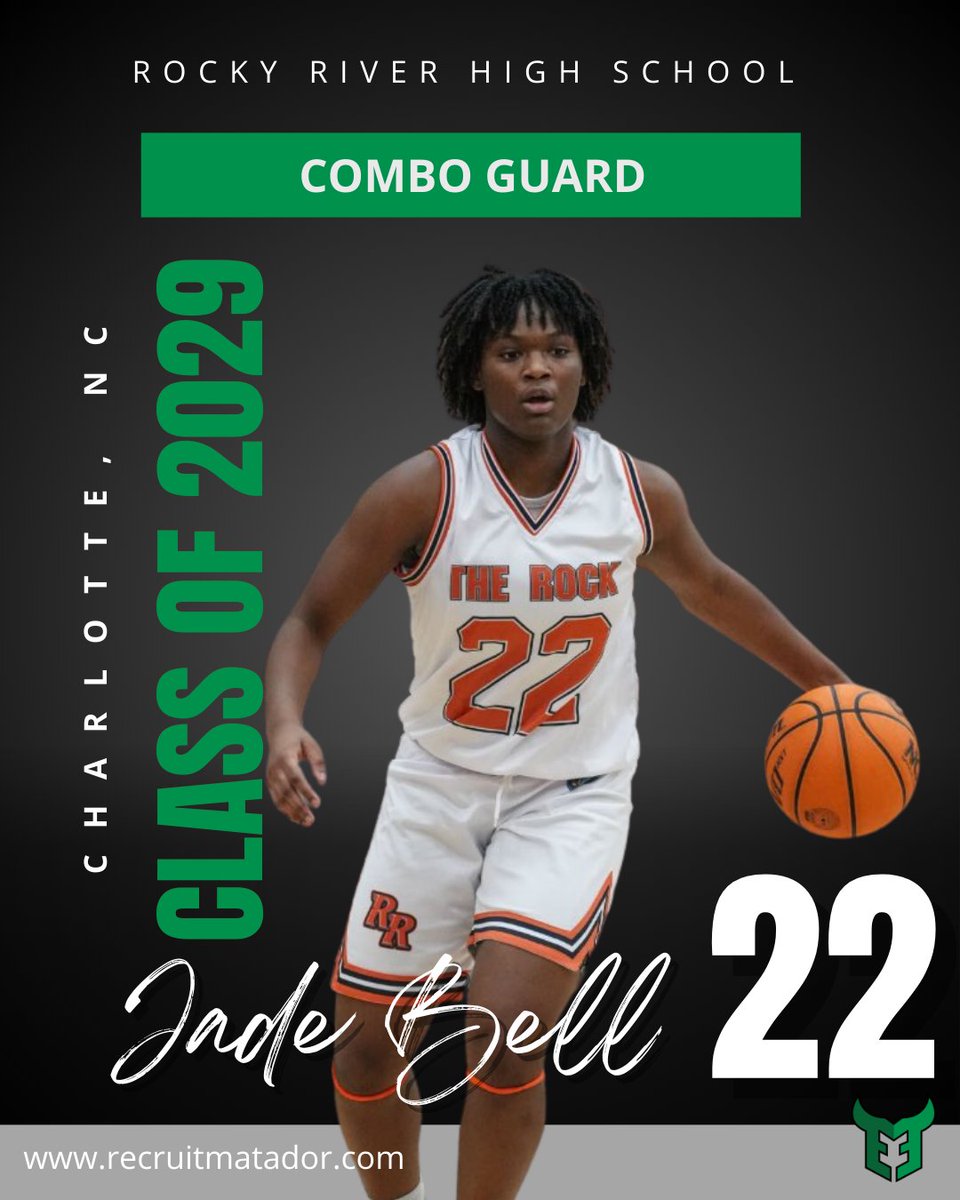 RecruitMatador's tweet photo. Our mission is to help athletes share their stories, build their brand, and be seen in a crowded recruiting world.            

ATHLETE SPOTLIGHT

Jade Arden @Jayboogiebell
GPA 3.8 | IG:@grindtimeboog https://t.co/W8QbxZcE0E