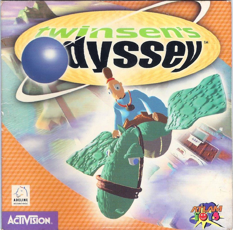Twinsen's Odyssey. Até hoje acho um dos jogos mais legais que já joguei na vida