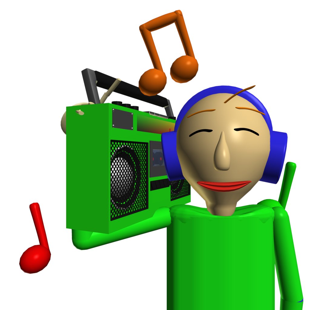 Random Baldi Renders Every OTHER Hour tweet media