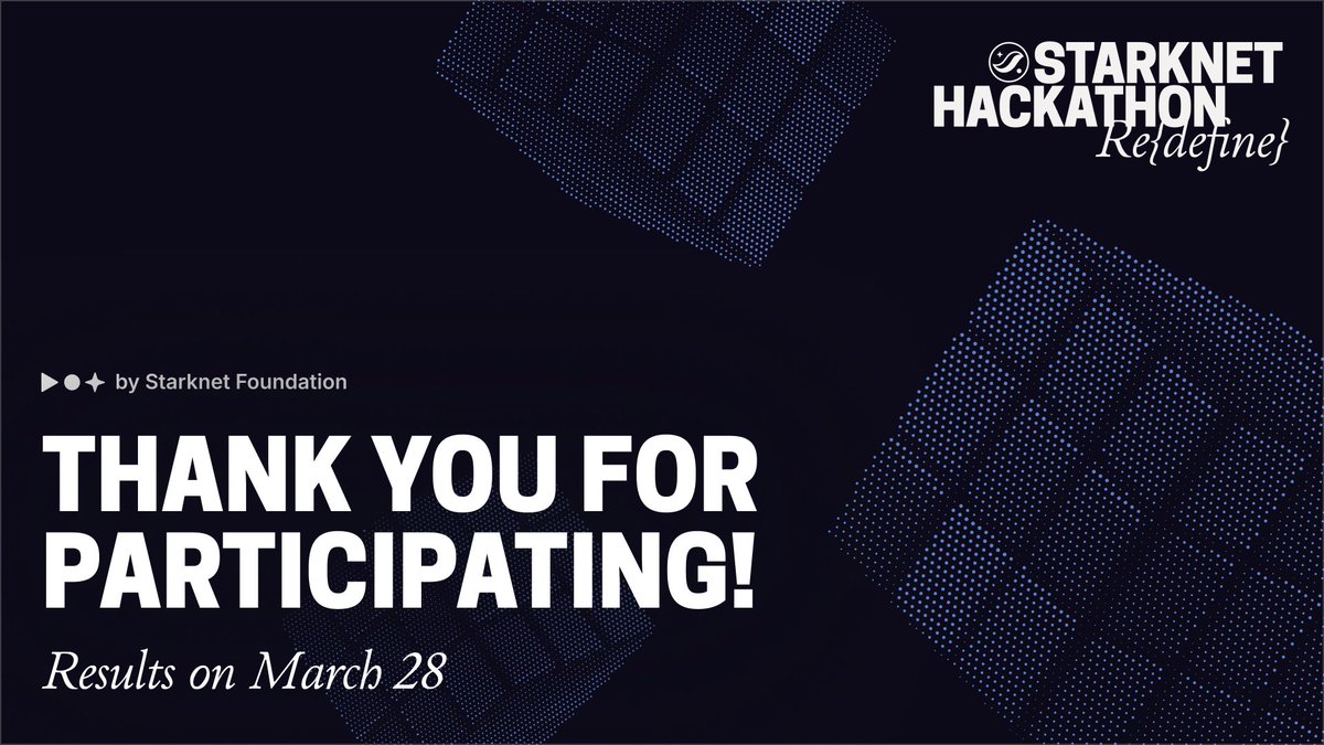 Starknet Foundation (BTCFi arc) tweet media