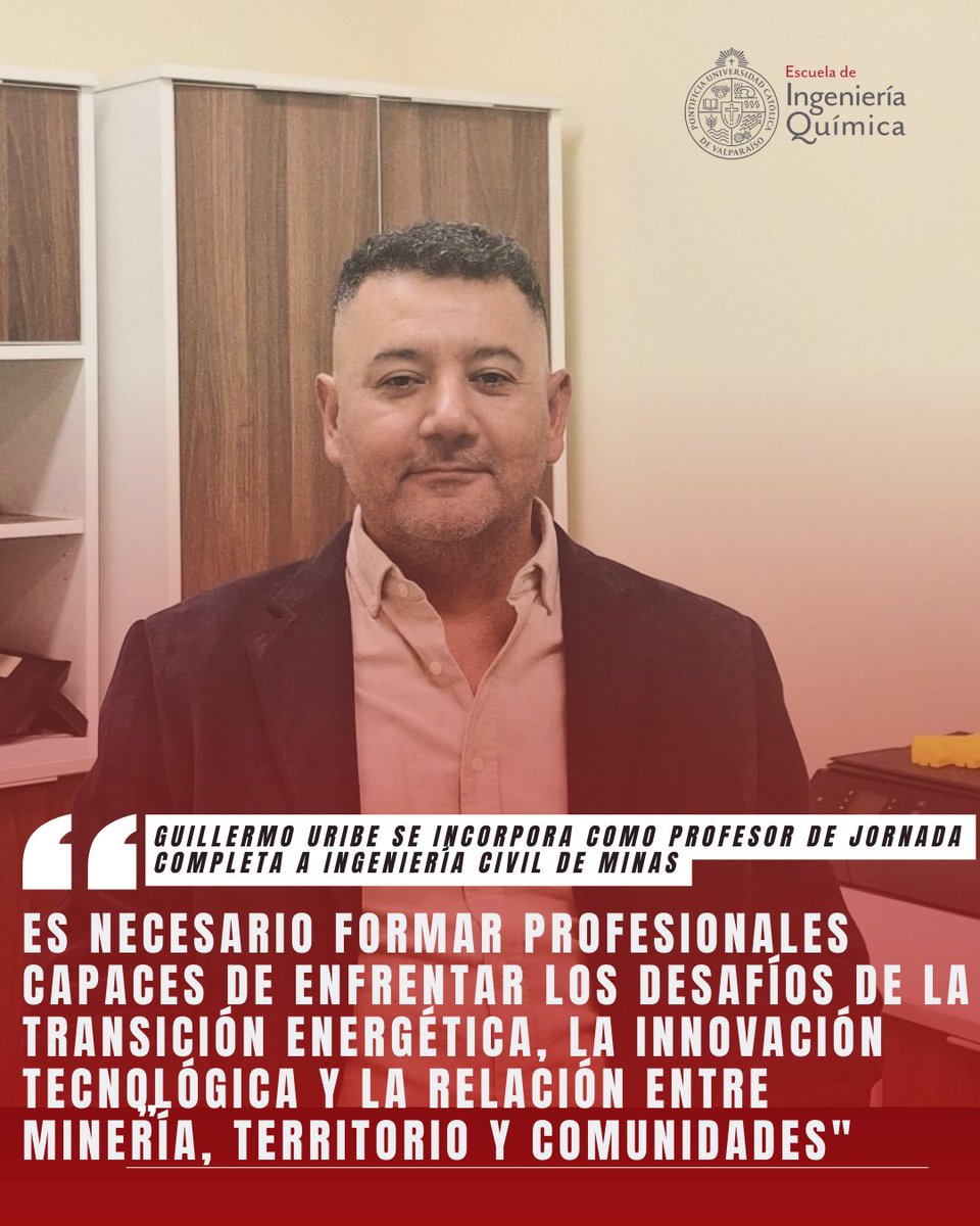 Escuela de Ingeniería Química PUCV tweet media