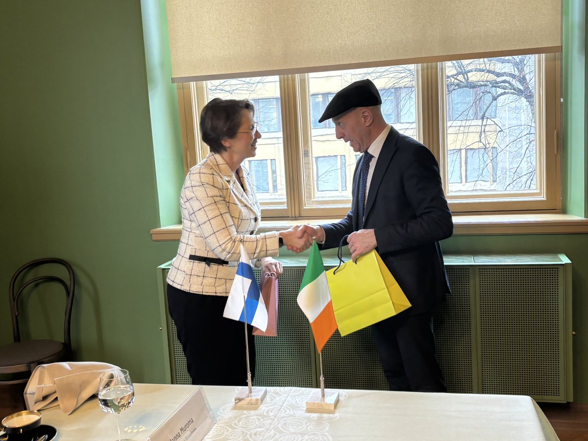 IrishEmbassyFinland tweet media