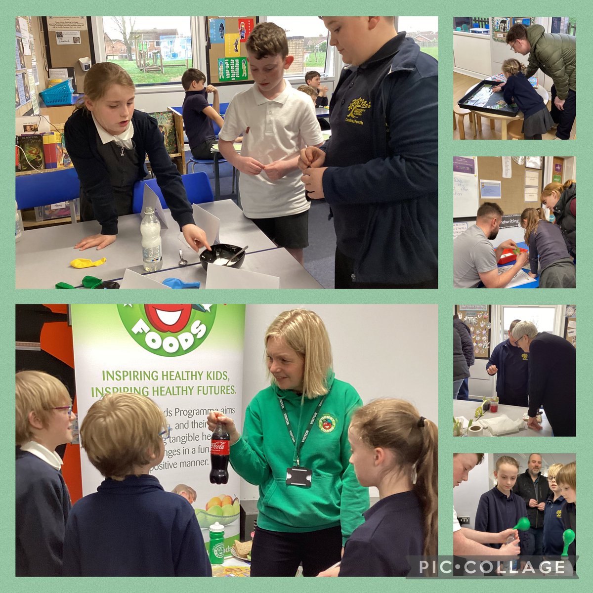 CamblesSchool's tweet photo. Thank you to all parents, carers, staff and visitors for the wonderful Science Open Doors this afternoon. It was fantastic to see school buzzing with the love of Science. @ScienceWeekUK @STEMLearningUK @DraxGroup @PhunkyYork #BSW26 #CamblesforthScience https://t.co/SpLI4uRkJh