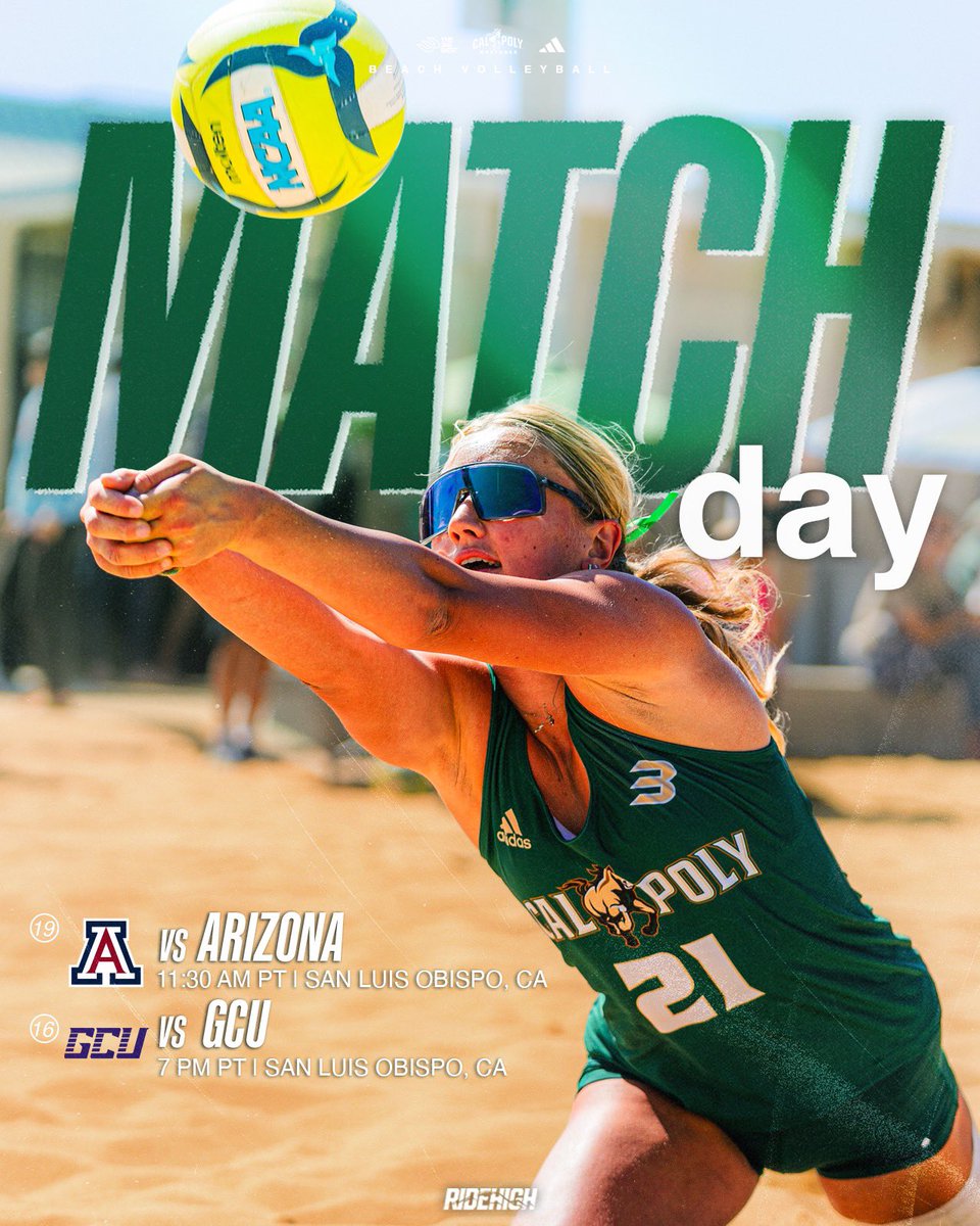 Cal Poly Beach Volleyball tweet media