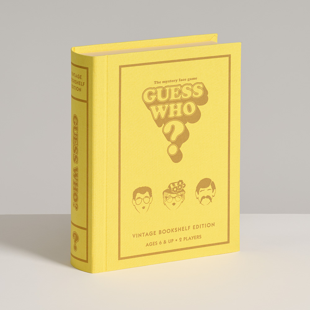 OneEmeraldLane's tweet photo. 🕵️‍♂️❓ Is it a game? Is it a book? Is it your next obsession? ❓🕵️‍♂️

Relive the mystery-solving thrill of your childhood with the 𝗚𝘂𝗲𝘀𝘀 𝗪𝗵𝗼? 𝗩𝗶𝗻𝘁𝗮𝗴𝗲 𝗕𝗼𝗼𝗸𝘀𝗵𝗲𝗹𝗳 𝗘𝗱𝗶𝘁𝗶𝗼𝗻 from WS Game Company.

This stunning set takes the beloved 1991 version and gives it a high-end makeover, housed in an elegant, linen-wrapped book box with a protective slipcase. It’s the perfect way to keep your home library looking sharp while staying ready for a spontaneous duel of wits!

𝗪𝗵𝘆 𝘁𝗵𝗶𝘀 𝗲𝗱𝗶𝘁𝗶𝗼𝗻 𝗯𝗲𝗹𝗼𝗻𝗴𝘀 𝗶𝗻 𝘆𝗼𝘂𝗿 𝗰𝗼𝗹𝗹𝗲𝗰𝘁𝗶𝗼𝗻:

🌟 Authentic 1991 Nostalgia: Features the original artwork, classic character cards, and those iconic red and blue plastic frames we all remember.

🌟 Premium Bookshelf Design: Ditch the bulky cardboard! This set stores vertically like a hardcover book, doubling as sophisticated décor for your home or office.

🌟 Instant Play: The face cards come pre-assembled in their frames, so you can jump straight into the mystery without the fuss.

Whether you're teaching a new generation the art of deduction or looking for a nostalgic gift idea, this heirloom-quality edition is a centerpiece for any family game night.

🛒 𝗔𝗺𝗮𝘇𝗼𝗻: https://t.co/adBbssts8i
🛒 𝗪𝗮𝗹𝗺𝗮𝗿𝘁: https://t.co/SVgEyaE3r2
🛒 𝗲𝗕𝗮𝘆: https://t.co/ca4qKucRKi

Item #: 45423
UPC: 850063656146

#oneemeraldlane #wsgamecompany #guesswho #vintagegames #boardgamecollector #bookshelfwealth #90snostalgia #homedecor #familygamenight #classicgames #giftideas #mysterygame #interiordesign #heirloomgifts #retrotoys #homelibrary #cleverdecor #collector