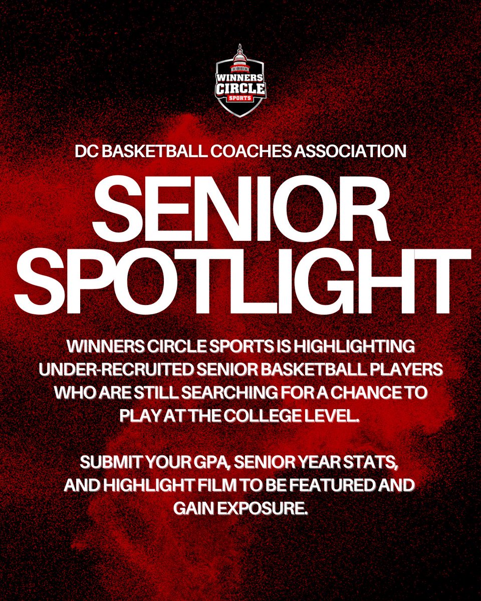 WinnersCircleDC's tweet photo. 🚨 Unsigned Senior? Your Opportunity Starts Here! 🚨 https://t.co/uXcSkB2Szn