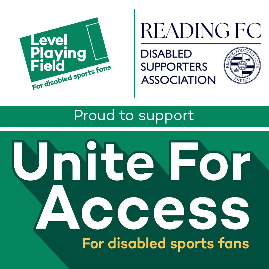 Reading FC Disabled Supporters Association tweet media