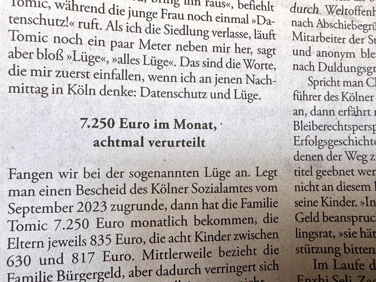 dirk_adam's tweet image. 7250 Euro im Monat. 😂😂😂 Bin gerade leicht geschockt. Und kommt mir jetzt nicht damit, dass er acht Kinder hat. Unfassbar. #Köln #Beamte #Gesetze #Behörden #Deutschland #Sozialamt