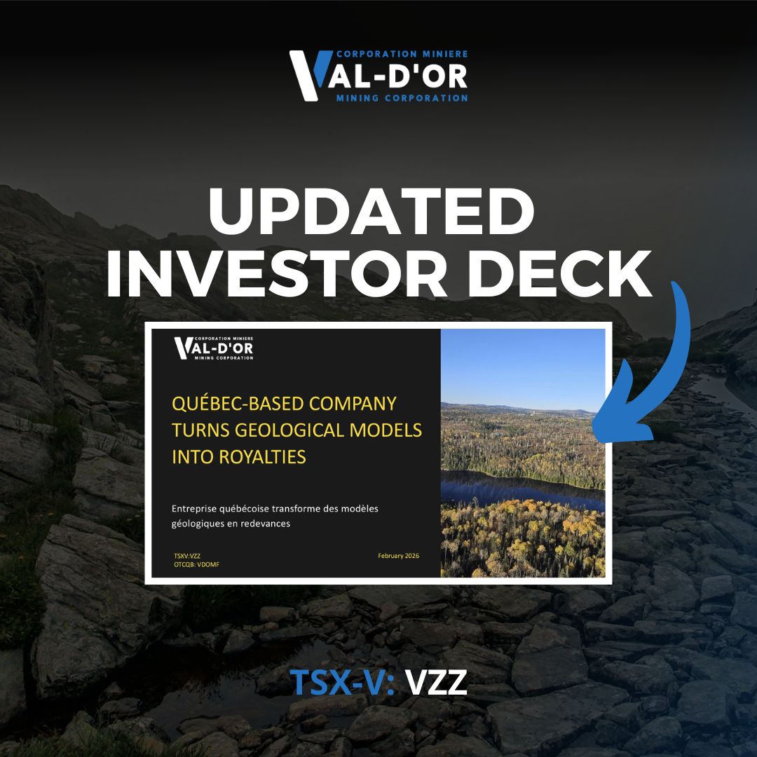 Val-d’Or Mining Corp. tweet media
