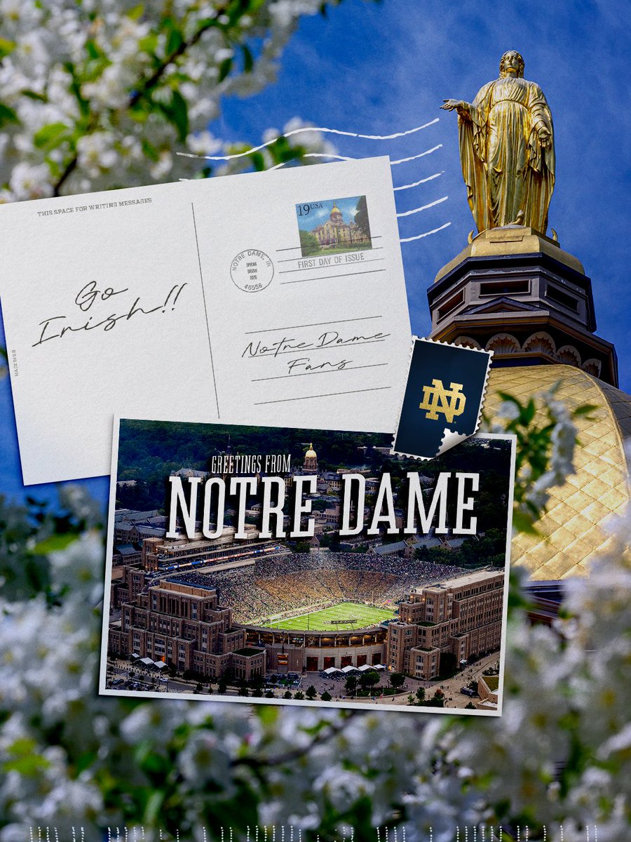 Notre Dame Football tweet media