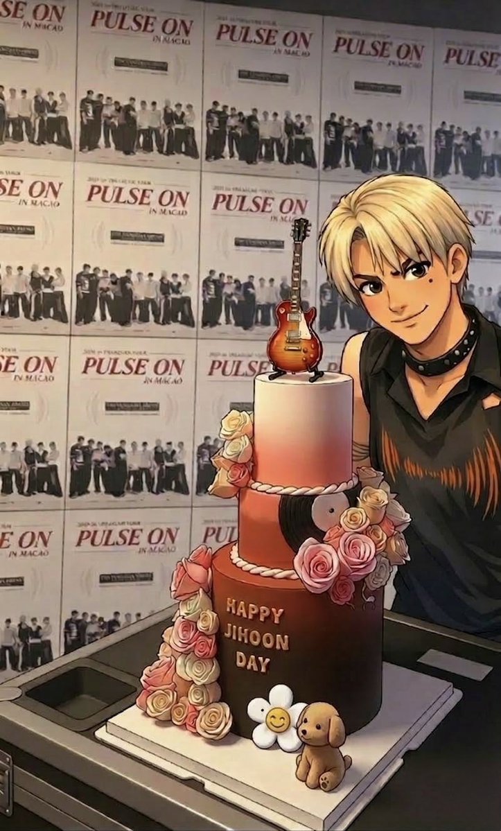 지훈이형 HBD ~~~~ 
활기찬 에너지 덕분에 항상 좋은 영향 정말 많이 받아요 
스케줄 할때 마다 힘나 고마워요❤️
올해는 새롭게 사진 말고 애니메이션 처럼 만들었어요 정말 믓찌다 우리형

#해피지훈데이
#삐로보이