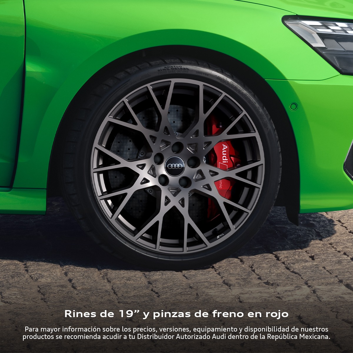 AudideMexico's tweet photo. Desliza para conocer el poder del nuevo Audi RS 3 Sportback.