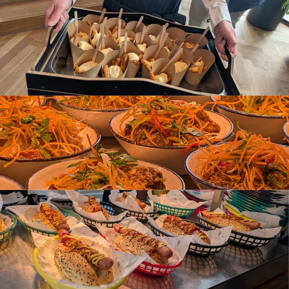 vuejsamsterdam's tweet image. Taking a moment to recharge at Vuejs Amsterdam 🧡 
Great talks, great conversations, and great food to keep the energy going for the rest of Day 2 🍽️
#vuejsamsterdam #vuejs
