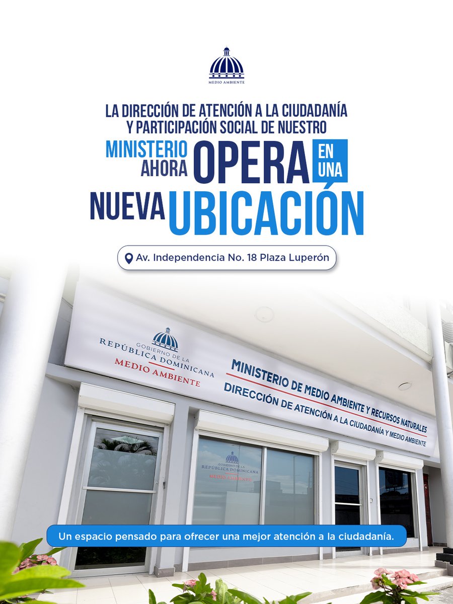 Ministerio de Medio Ambiente RD tweet media