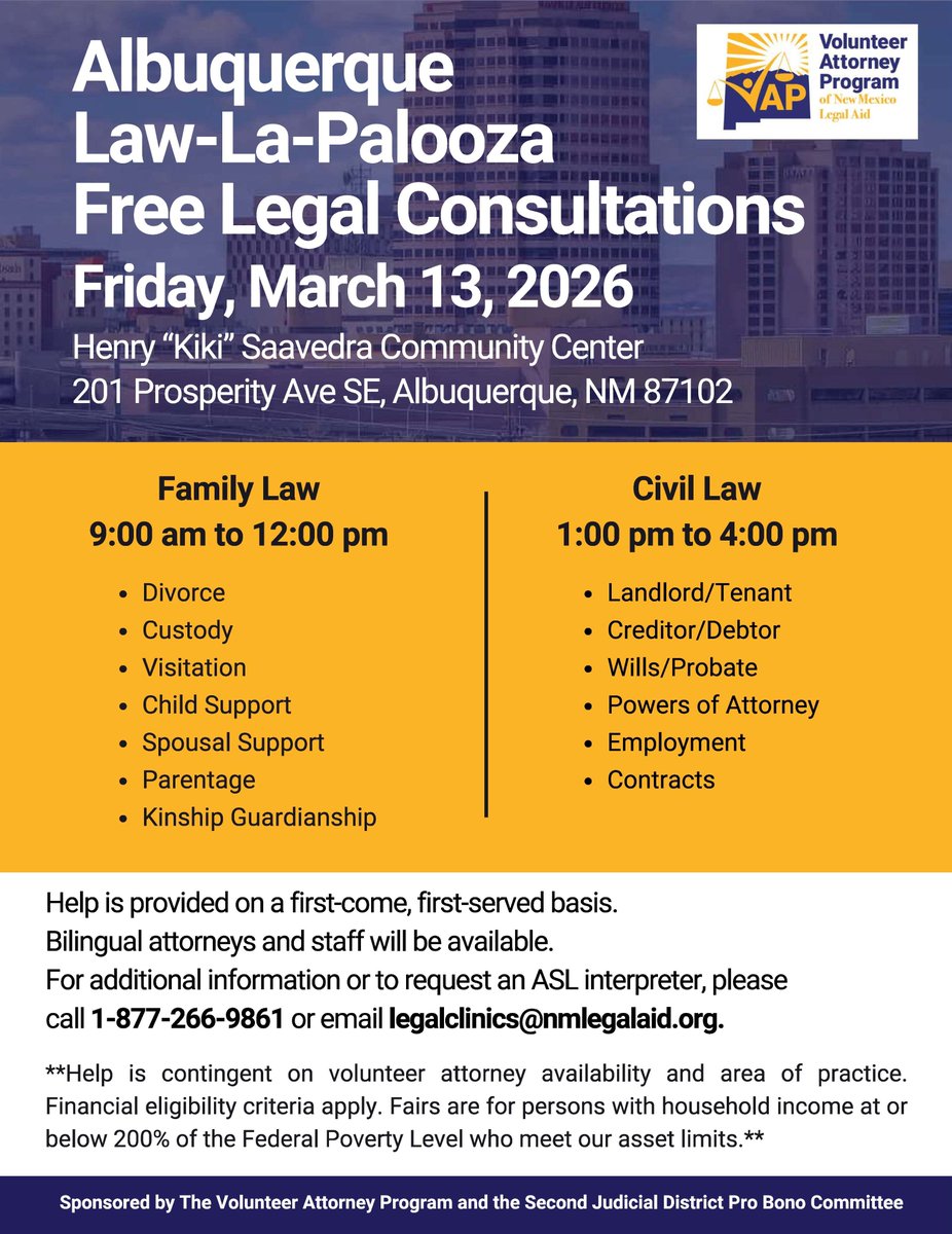 NM_LawLibrary's tweet photo. Today the @NM LawLibrary will be in Albuquerque at Law-La-Palooza! Stop by our table to say hi to our Librarians, pick up information about library &amp; legal services &amp; get a free library card, judicial coloring book or NM state constitution. https://t.co/wh7VaLh9jM