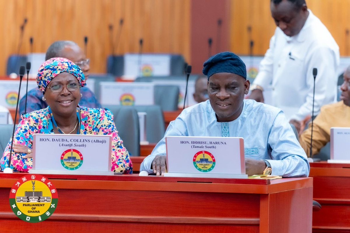 yabastate's tweet photo. Alhamdulillah Hon Haruna Iddrisu makes his first appearance in paliament
#HarunaEffect https://t.co/3XDVAKTFgD