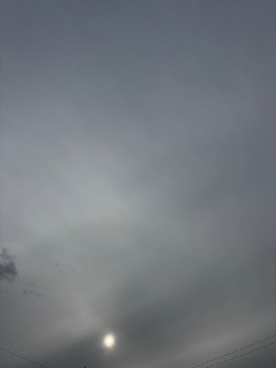 We have a massive problem in the Uk currently , because this sky is totally man made and blocking any sun. essex