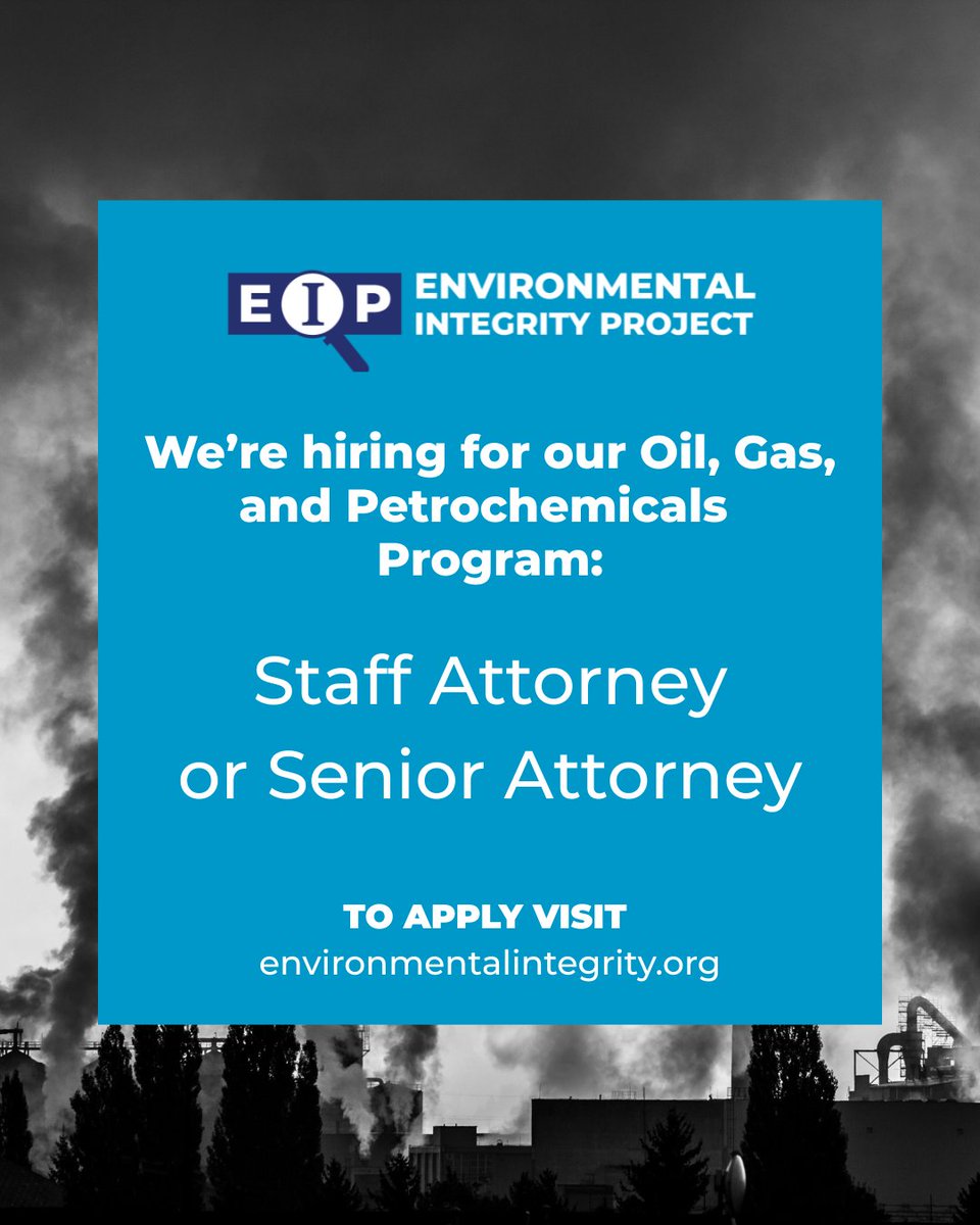 Environmental Integrity Project tweet media