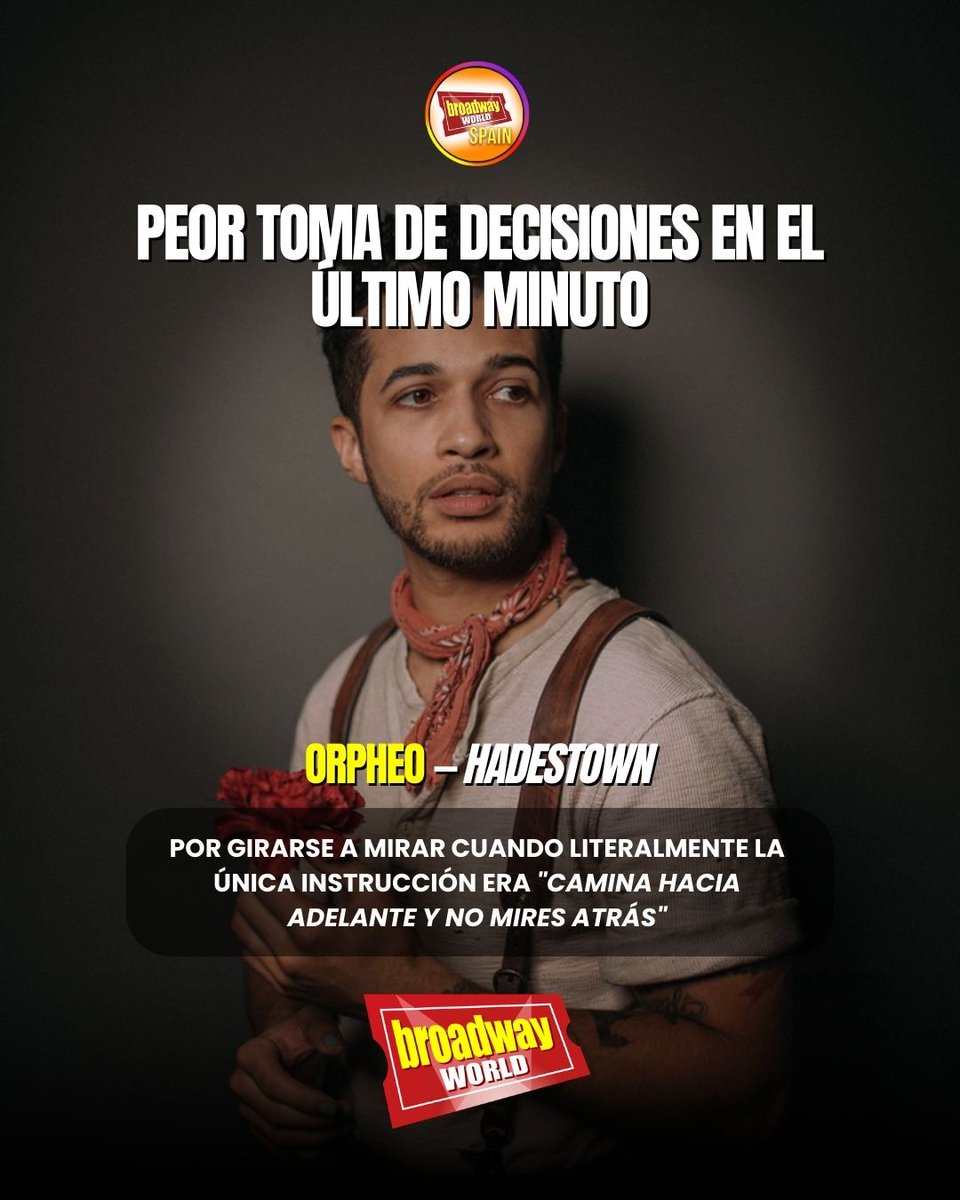 BroadwayWorld Spain tweet media