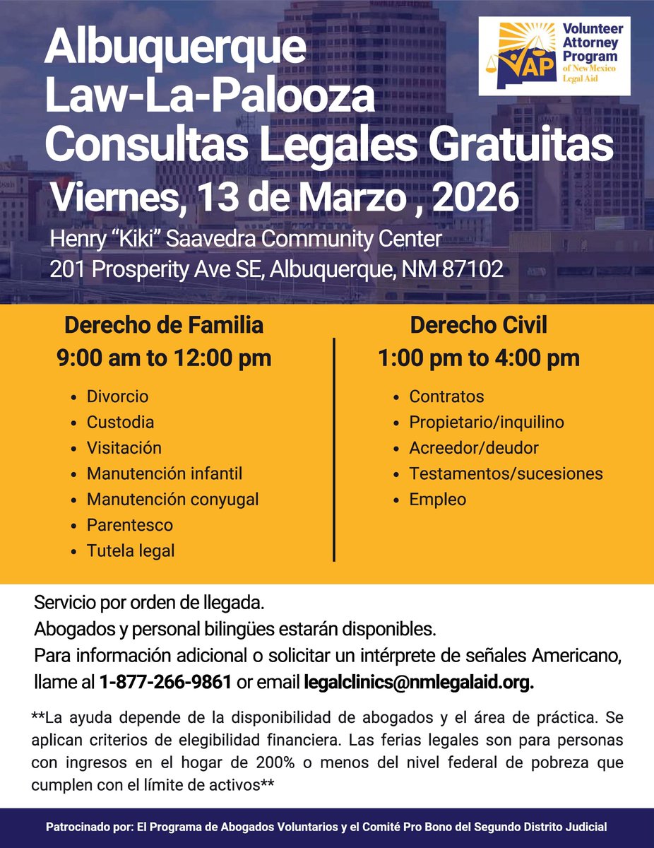 NM_LawLibrary's tweet photo. Today the @NM LawLibrary will be in Albuquerque at Law-La-Palooza! Stop by our table to say hi to our Librarians, pick up information about library &amp; legal services &amp; get a free library card, judicial coloring book or NM state constitution. https://t.co/wh7VaLh9jM