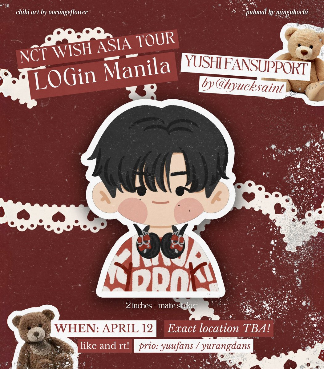 𝑳𝒊𝒌𝒆, 𝒐𝒐𝒉, 𝒎𝒂𝒌𝒆 𝒚𝒐𝒖𝒓 𝒉𝒆𝒂𝒓𝒕 𝒈𝒐 𝒃𝒐𝒐𝒎 💥♥️

𝙉𝘾𝙏 𝙒𝙄𝙎𝙃: 𝙊𝙐𝙍 𝙒𝙄𝙎𝙃 𝙄𝙉 𝙈𝘼𝙉𝙄𝙇𝘼 
𝙔𝙐𝙎𝙃𝙄 𝙁𝘼𝙉𝙎𝙐𝙋𝙋𝙊𝙍𝙏 𝘽𝙔 𝙝𝙮𝙪𝙘𝙠𝙨𝙖𝙞𝙣𝙩 🧸

see you on tomorrow!

#YUSHI 
#OurWISH_MANILA 
#OURWISHinMANILA 
#NCTWISHinMANILA