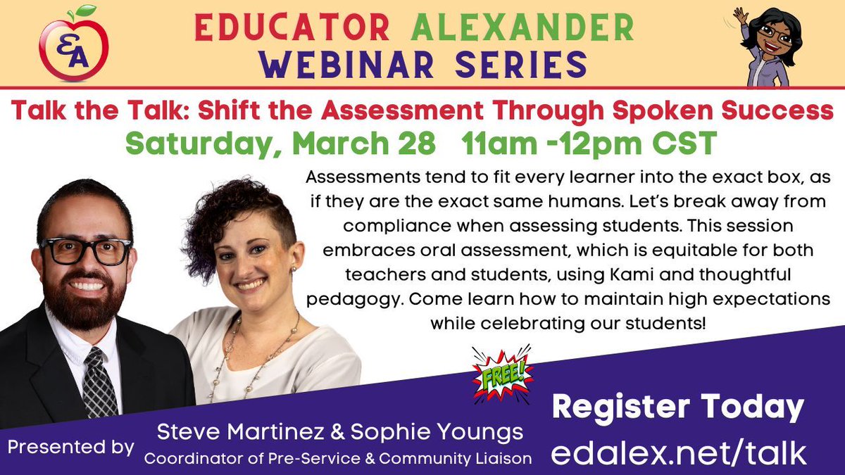 Dr. Desiree Alexander of Educator Alexander tweet media
