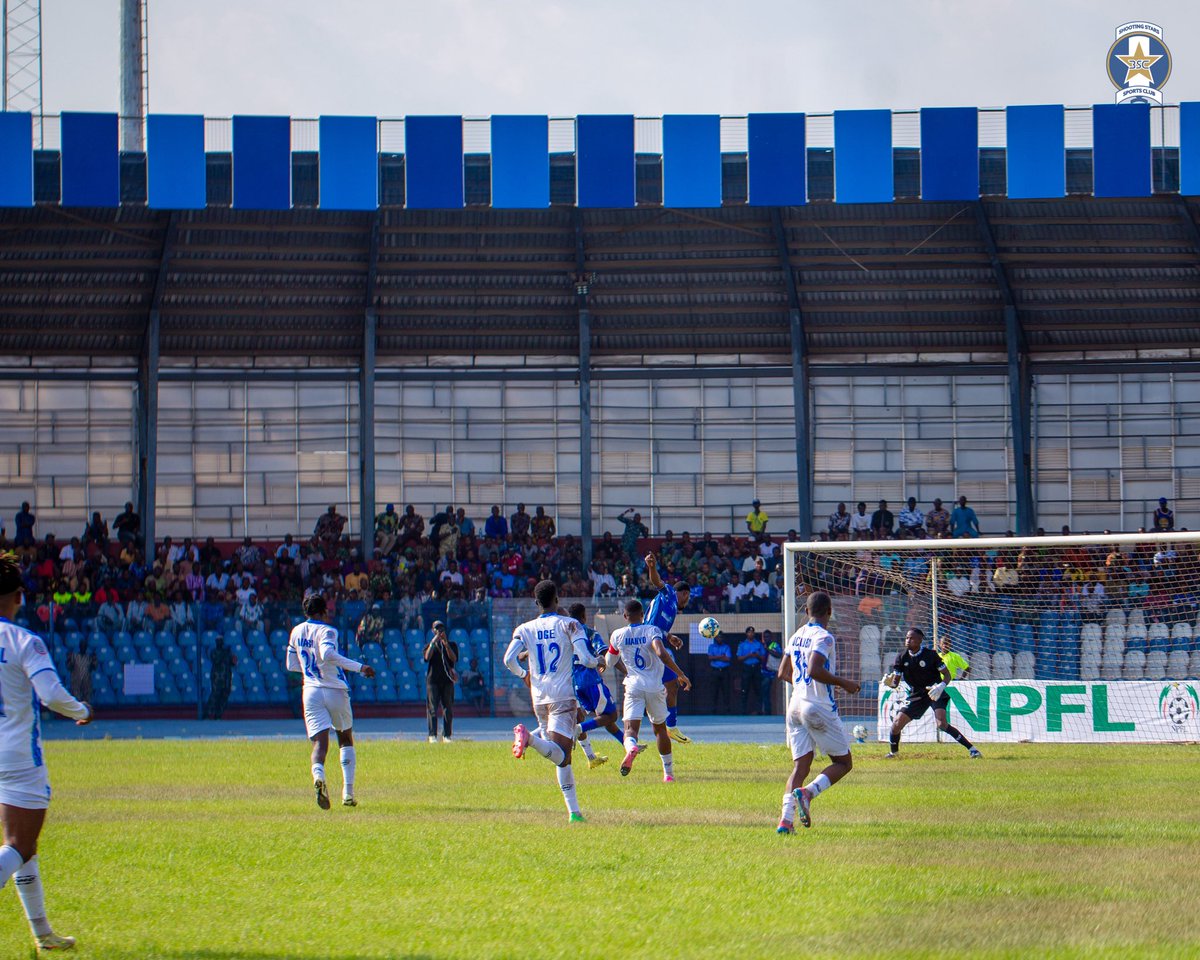 ShootingSc's tweet photo. SODIQ IBRAHIM β½
On target again with his 7th goal of the season against Rivers United.
#3SC | #UpShooting | #NPFL26 | #SHORIV https://t.co/zKHqyX7p7N