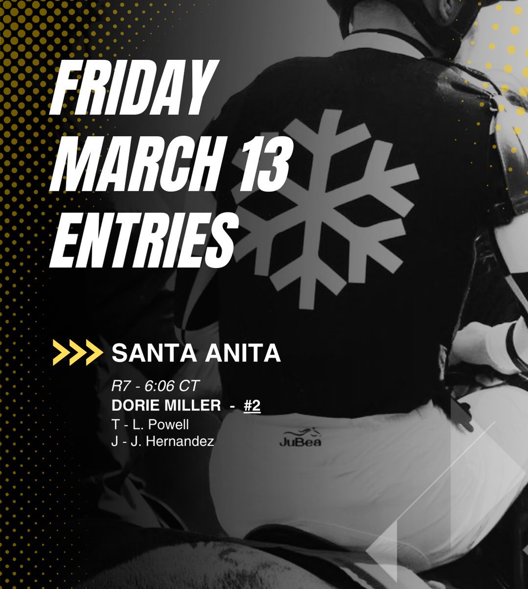 Flurry Racing Stables tweet media