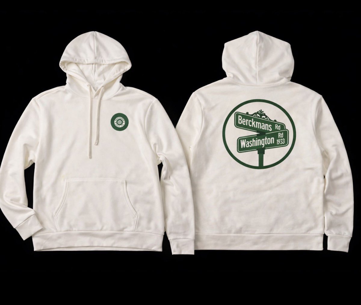 SHistorians's tweet photo. We are a month away from the beginning of the Masters. Antiquity Golf has created a very limited run of merchandise for the 2026 Masters Tournament. 

Here is our limited inventory: 

• Berkmans/Washington Rd: Mid to Low Crown white with green rope hats available: 25 available 

• Berkmans/Washington Rd: High Crown white hats made from water resistant material: Only 5 available 

• Our Berkmans/Washington Rd Soft Hoodie Swearshirt. 
2XL: 1 left 
XL :  7 left 
L :     7 left 
M:    5 left 

You can DM me or see the Antiquity Golf Co website.  

@AntiquityC18604