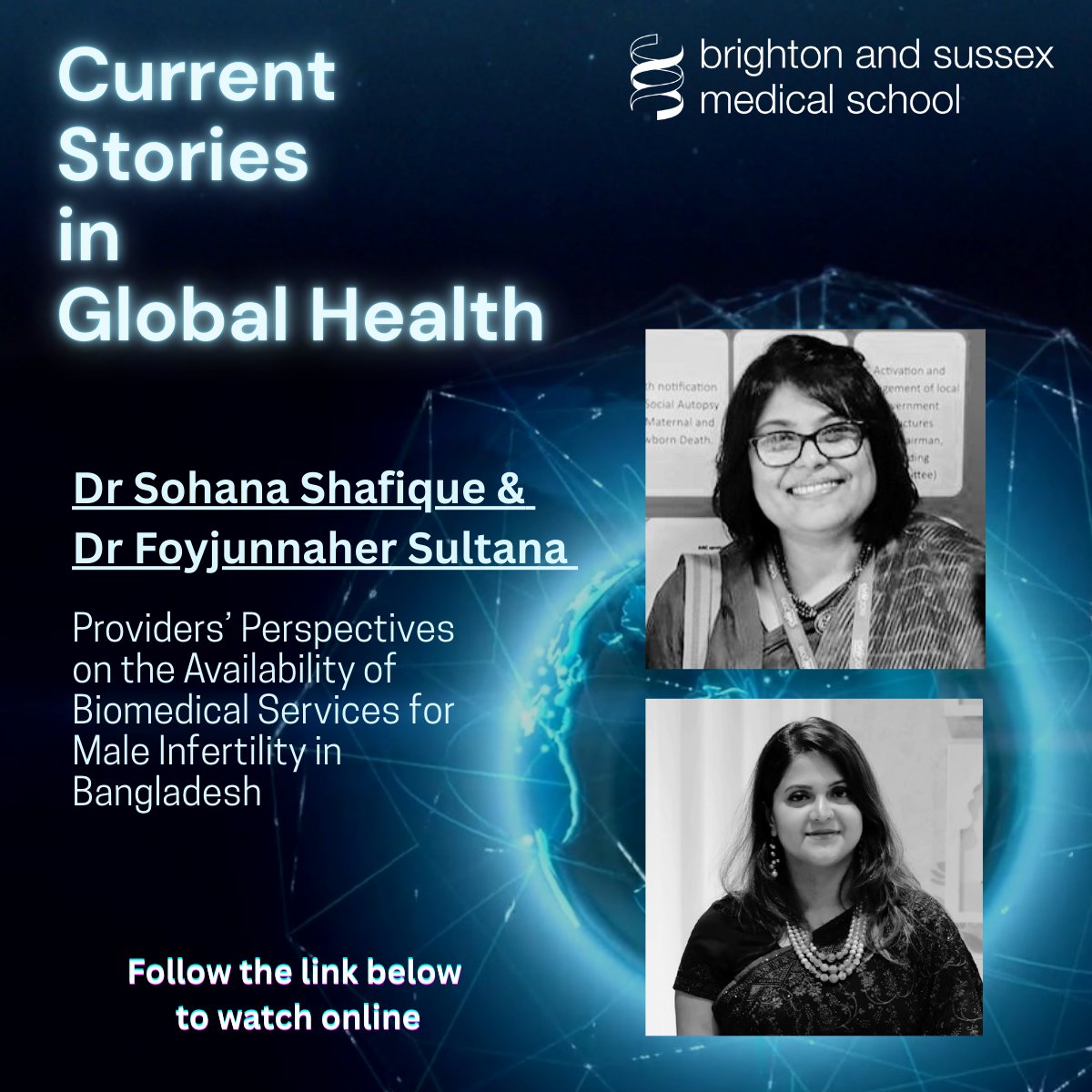 BSMSMedSchool's tweet image. 🗣 Watch now: Male infertility care in Bangladesh is under‑supported — services are costly, centralised, and treated as a women’s issue. Providers report staff shortages and weak diagnostics.
youtu.be/tDeY3wriNNc
#GlobalHealth #MensHealth #Infertil
