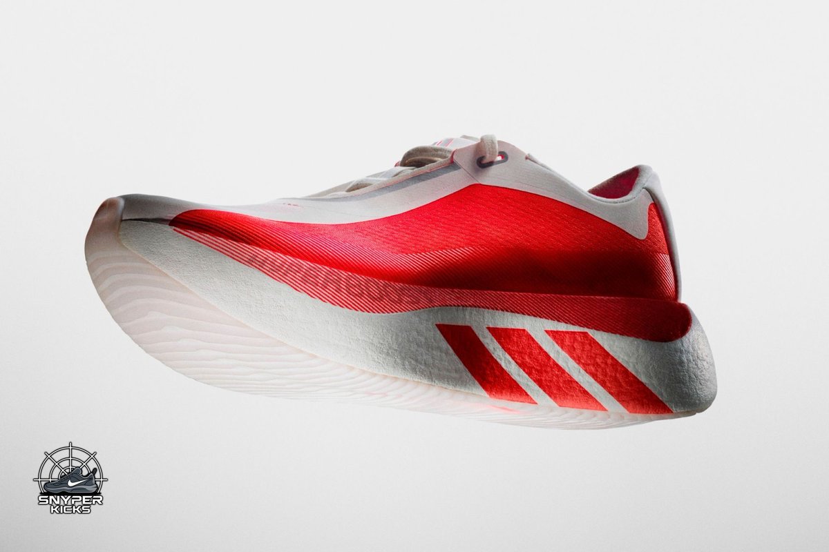 SnyperKicks's tweet photo. adidas Hyper Boost Edge "Pure Ruby"
Colorway: Footwear White/Pure Ruby/Zero Metallic
Style Number: 
Release Date: March 17, 2026
Price: $200
#PureRuby #adidas #hyper #boost https://t.co/BSHiKvYCeB