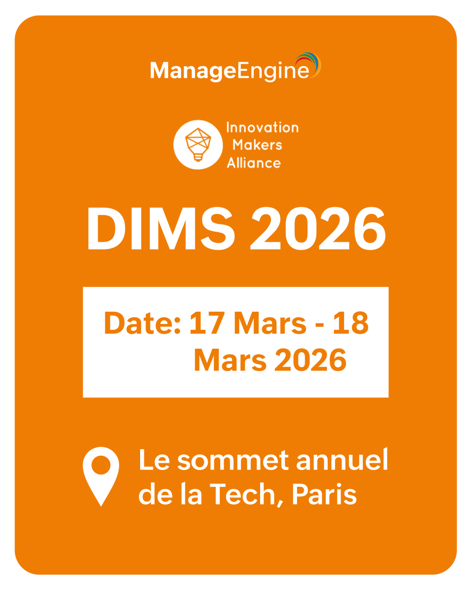 ManageEngine France tweet media