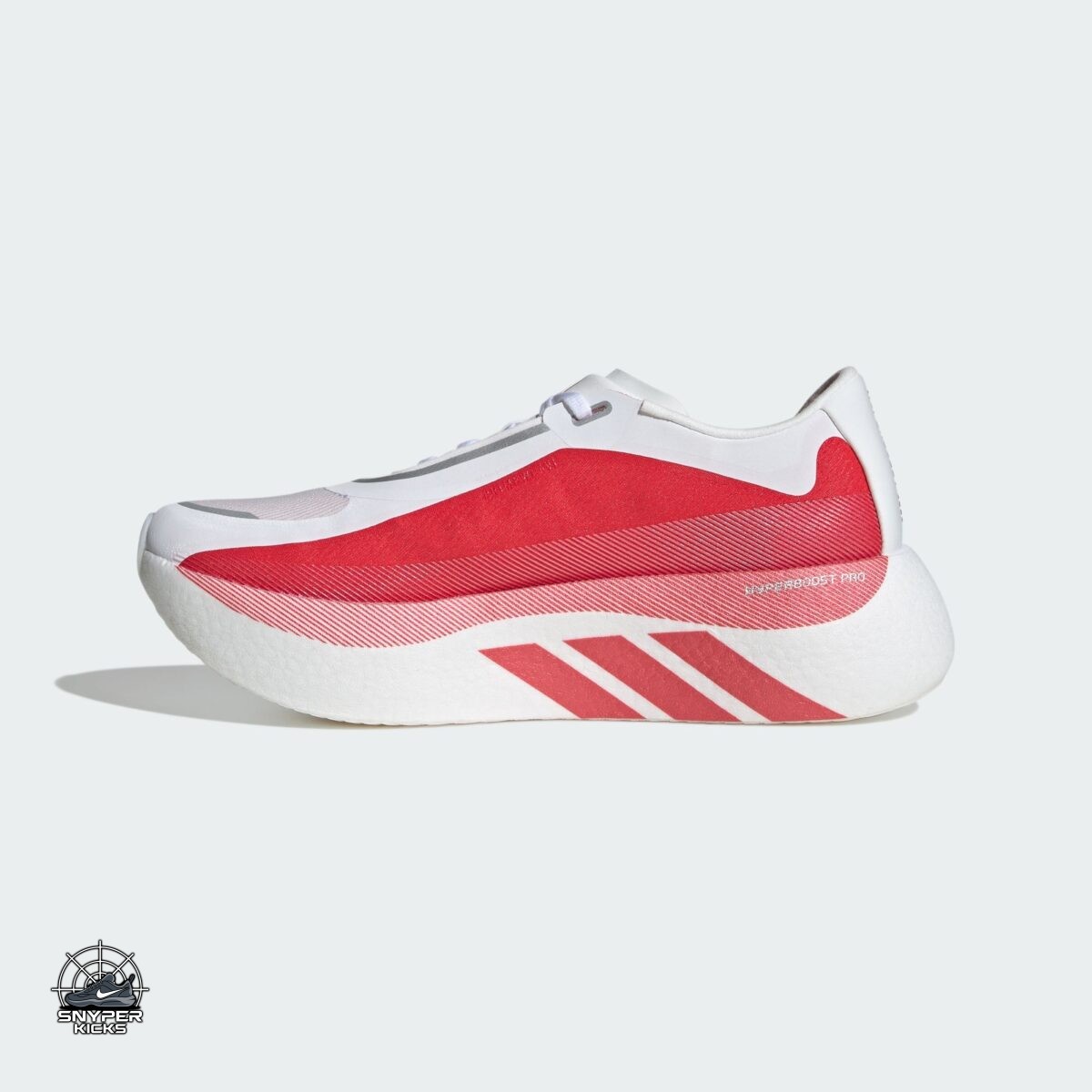 SnyperKicks's tweet photo. adidas Hyper Boost Edge "Pure Ruby"
Colorway: Footwear White/Pure Ruby/Zero Metallic
Style Number: 
Release Date: March 17, 2026
Price: $200
#PureRuby #adidas #hyper #boost https://t.co/BSHiKvYCeB