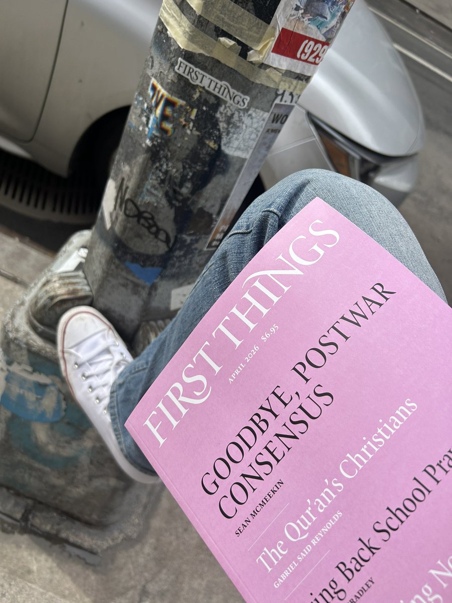 First Things tweet media