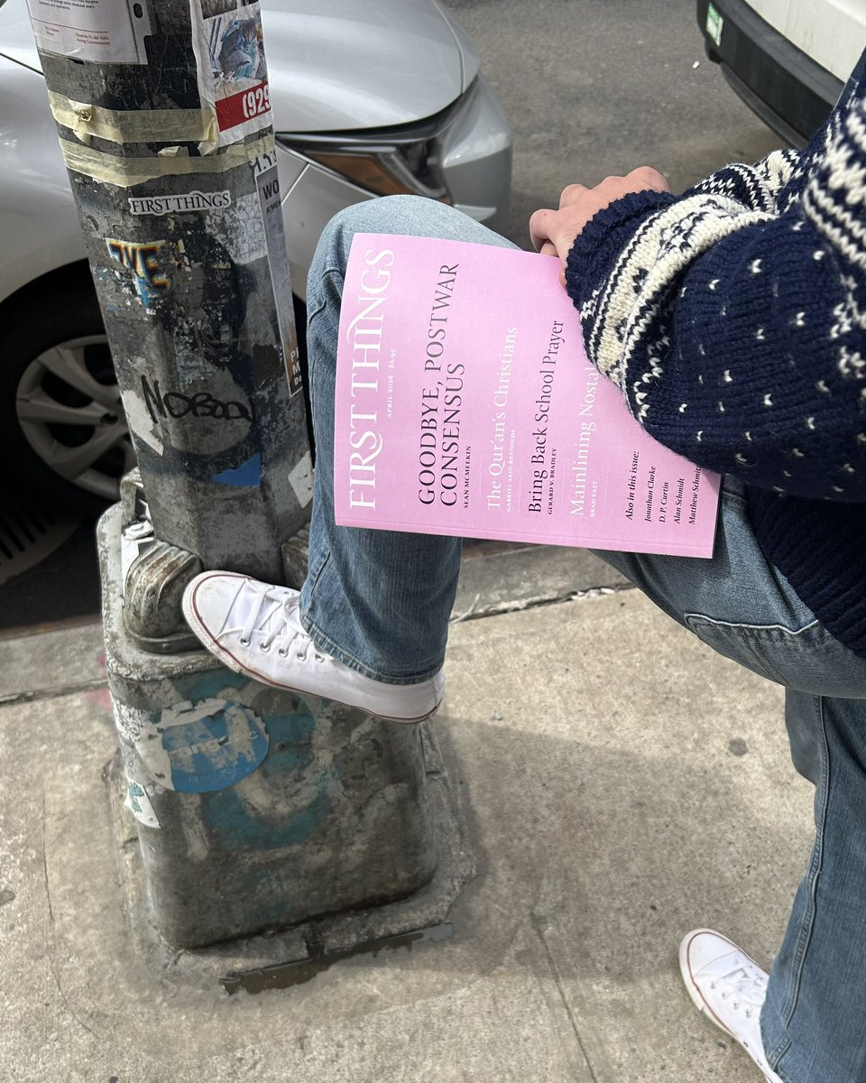 First Things tweet media