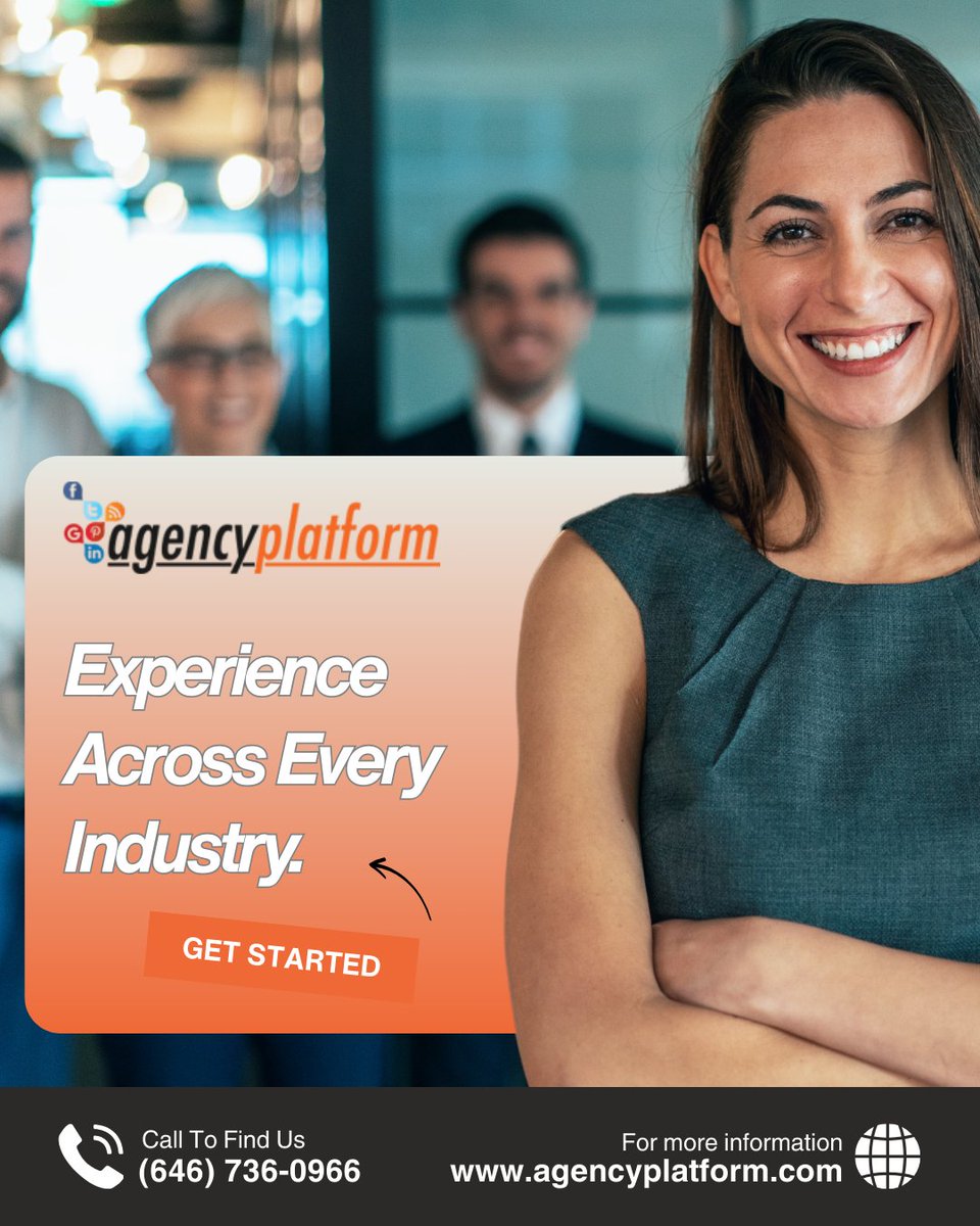 AgencyPlatform's tweet photo. Multi-Industry Expertise

From local services to eCommerce and enterprise brands — our team has experience across diverse industries and markets.
🌐 https://t.co/XN8Gg3bpwg

#DigitalExperts #IndustryExperience #MarketingProfessionals #AgencySolutions #ResultsDriven https://t.co/BwX0GCl7up