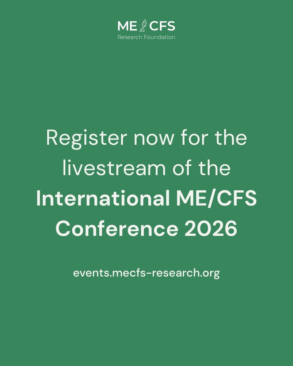 ME/CFS Research Foundation tweet media