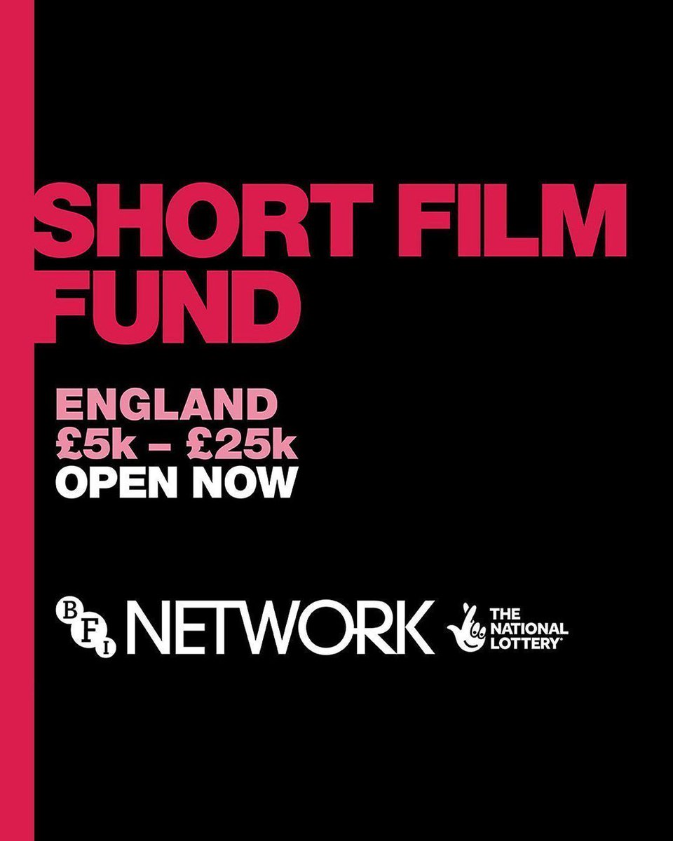 FilmHubNorth's tweet photo. The BFI NETWORK England's Short Film Fund closes next week! 

This is your final chance to secure funding for your Northern short film. 

Applications close Wednesday 18 March 2026 (11am).

https://t.co/xyv2WgHfh1  💥 💰
#ShortFilm #FilmFunding #NationalLottery https://t.co/WdJai9j6Ce