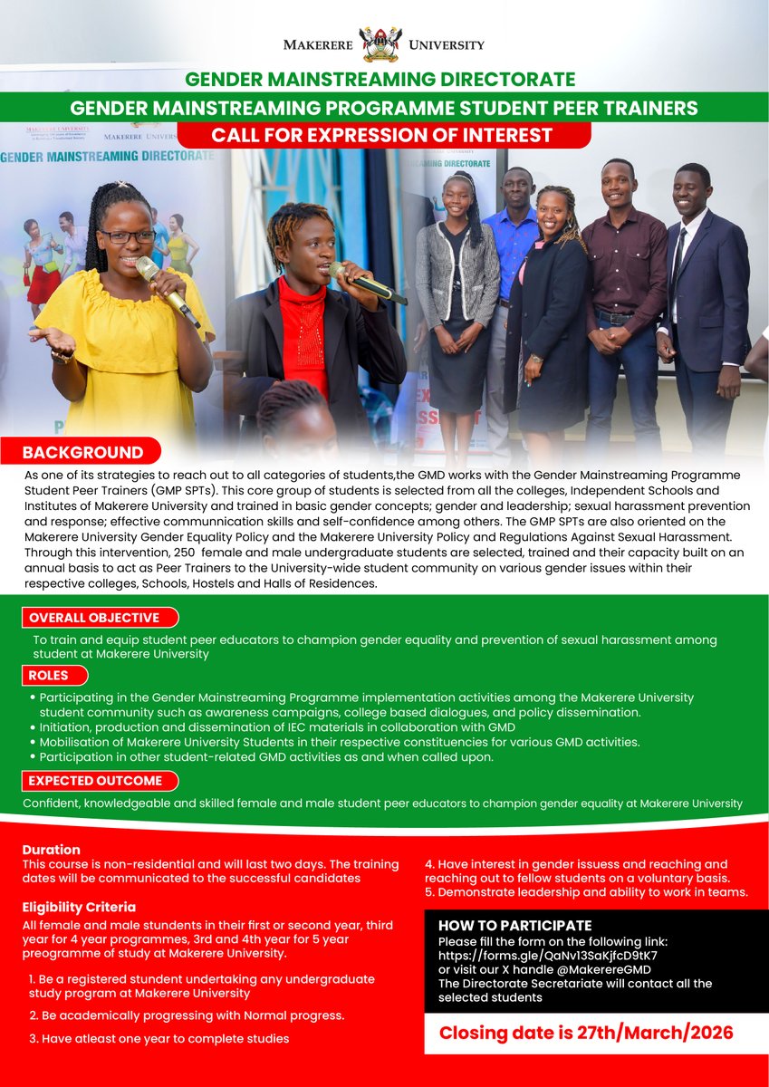 Makerere University GMD tweet media