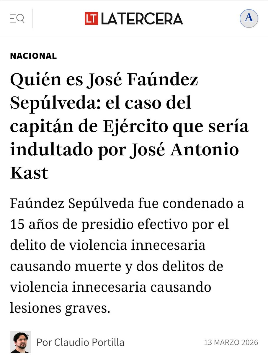GiorgioJackson's tweet photo. ¿En menos de 48 horas ya rompe una definición de campaña? ¿Y con alguien con condena por 15 años por crimen con causa de muerte?

Adjunto lo que decía JAK respecto cuando se indultó a personas que delinquieron sin generar lesiones ni muerte. 

Saque sus propias conclusiones. https://t.co/S7wvQBuCjv