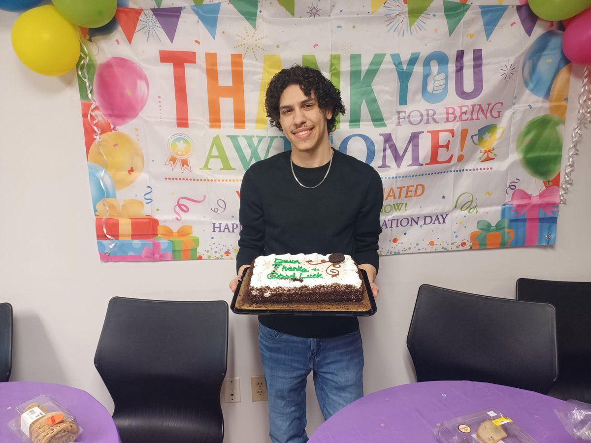 This morning we had a bittersweet celebration in our Chambersburg branch for Devin's, one of our MSRs, final day at 1st Ed. Please join us in congratulating him on his upcoming college graduation, we wish him well in all that his future brings!