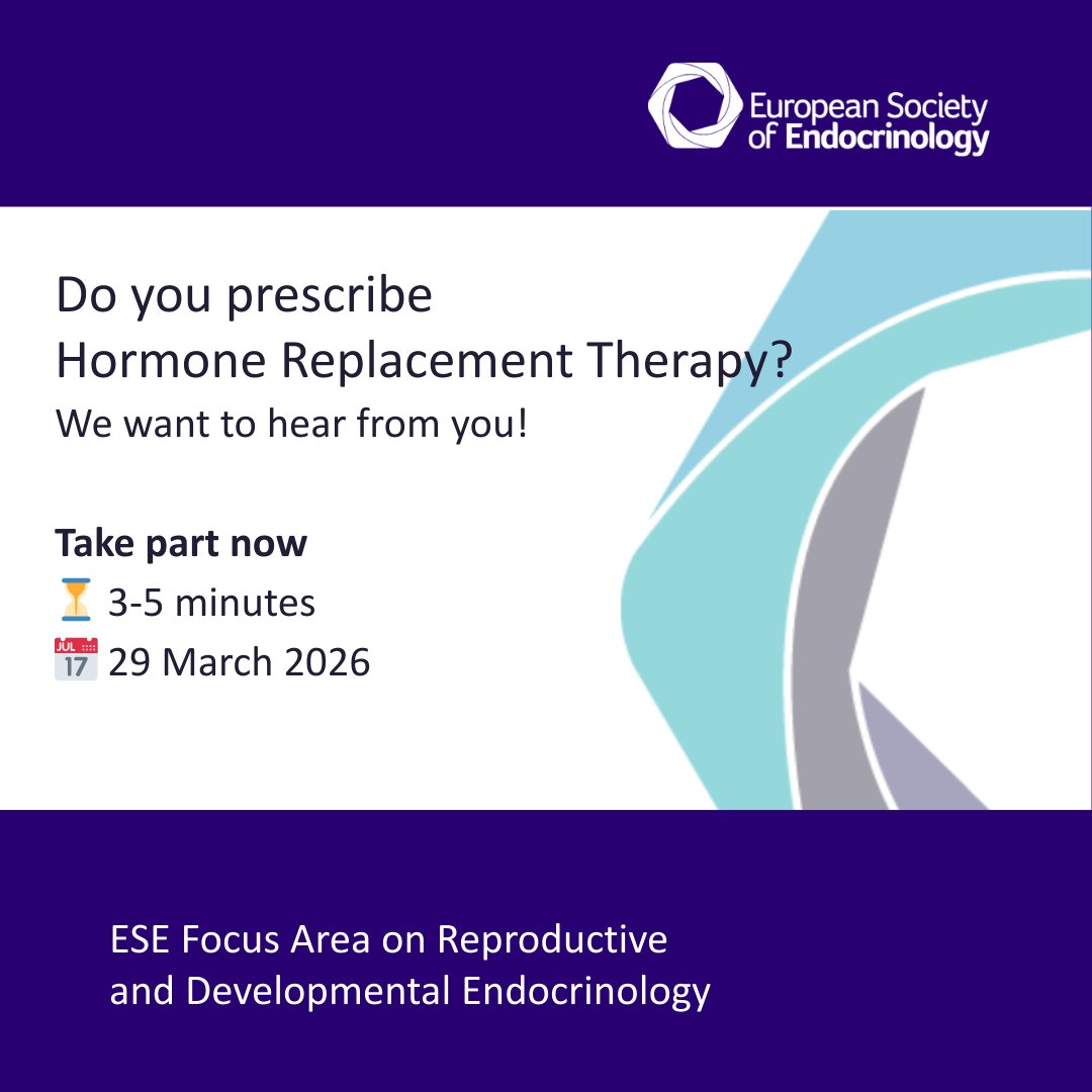 European Society of Endocrinology (ESE) tweet media