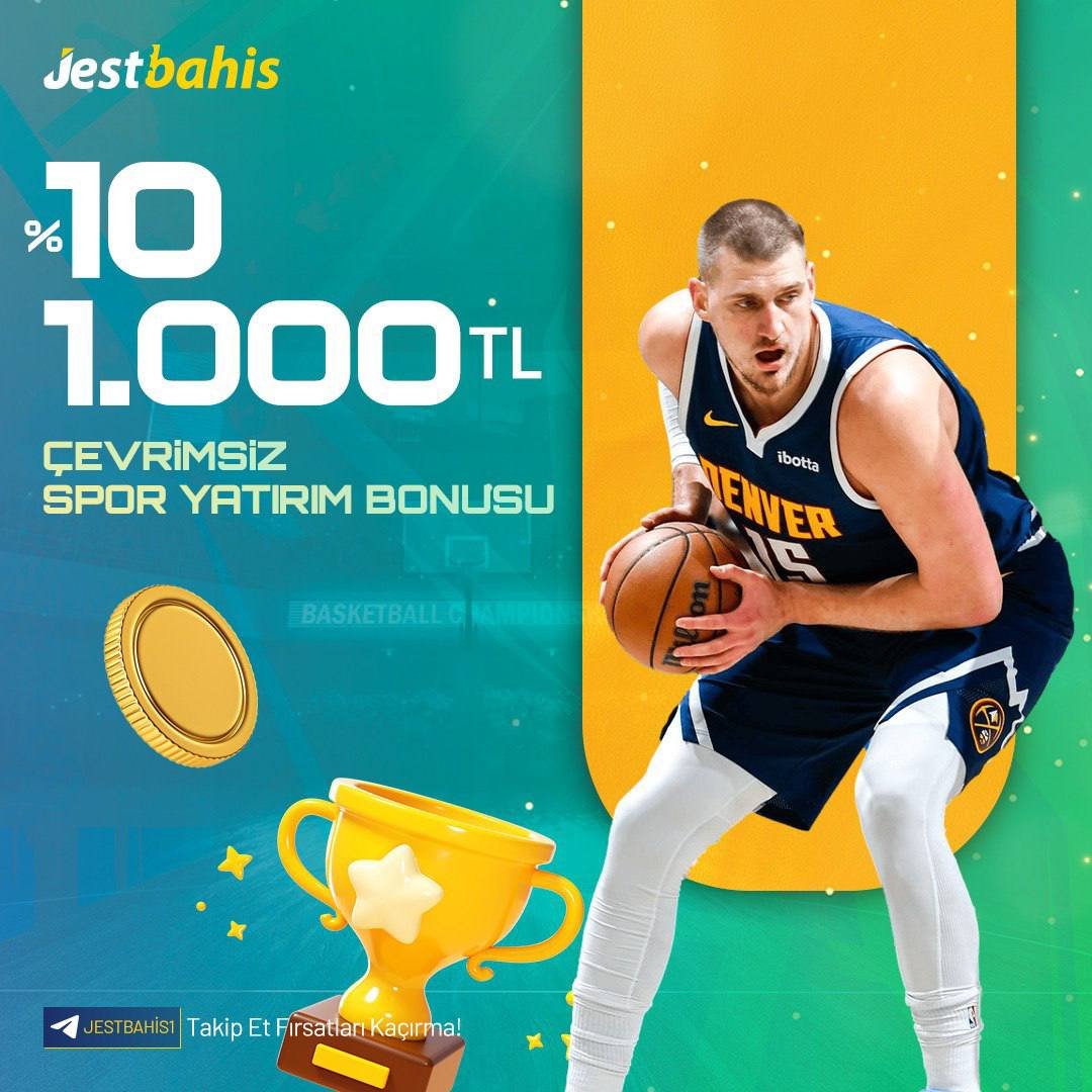 jestbahisco's tweet photo. 💲 Spor heyecanına kazanç katmanın tam zamanı‼️

🔥 %10 SPOR BONUS ile yatırımını büyüt, eğlenceni katla!

⚽️   Şartsız ve çevrimsiz! Bonusu al, dilediğin gibi kullan!

💸  Günlük 1000 TL’ye kadar ekstra kazanç fırsatını kaçırma!

https://t.co/Lf8CMtDToZ https://t.co/kQwpT5zMZO