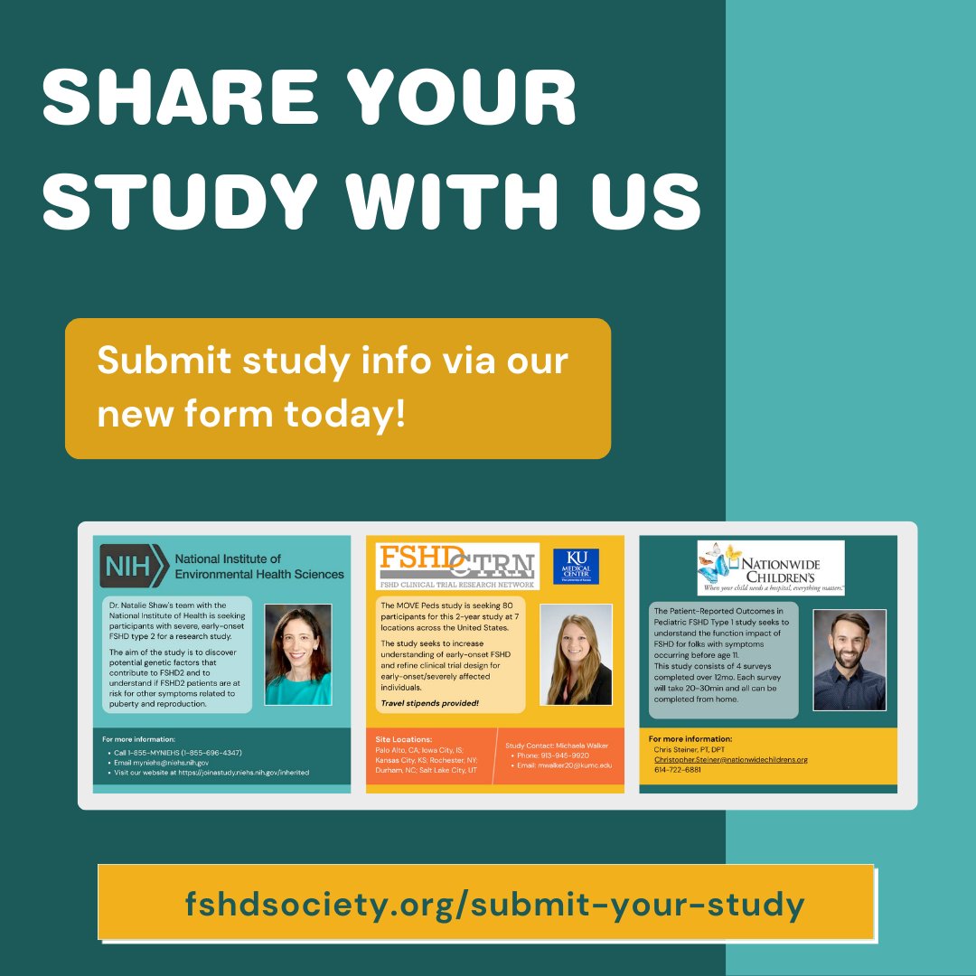 FSHD Society tweet media