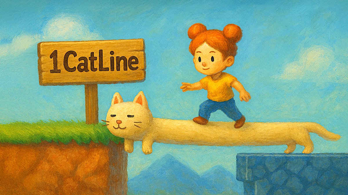 😸 NEW RELEASE GIVEAWAY 😸

This week we have codes for 1 CatLine on consoles and PC!

For a chance to win:
☑️Follow
☑️Repost
☑️Tag a friend

Drawing 11pm ET March 16th

On stream tonight (5pm ET) ow.ly/nKj950Ys3sm

GAME INFO >> ow.ly/OZ0T50Ys3sl