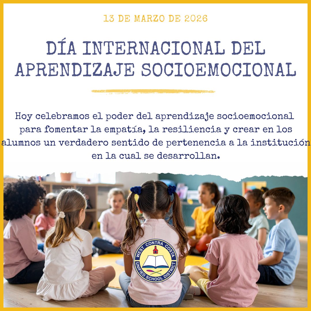 West Contra Costa Unified School District tweet media