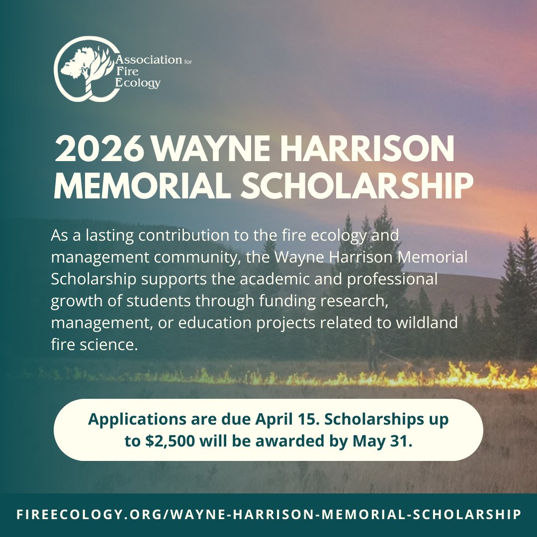 Association for Fire Ecology tweet media