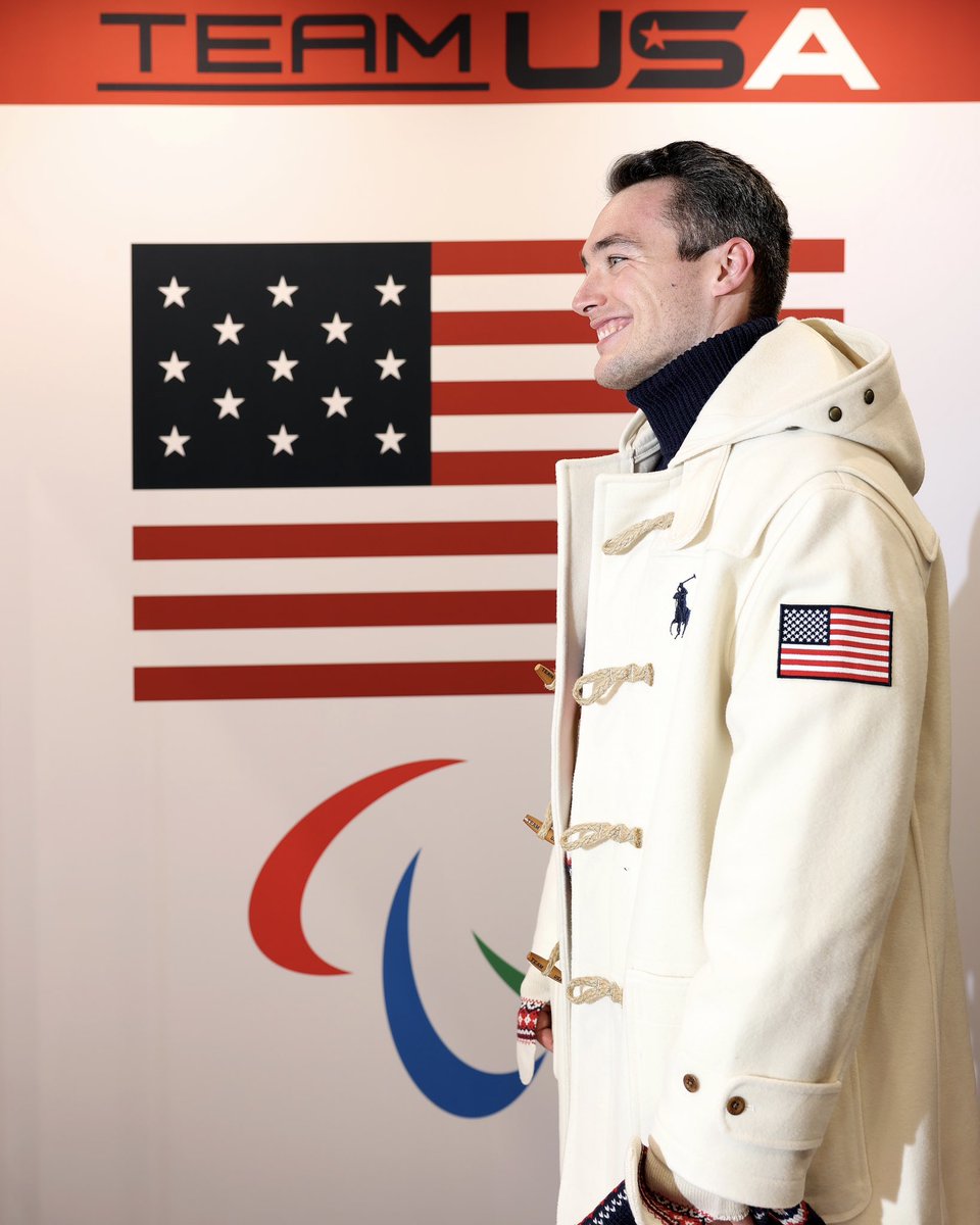 RalphLauren's tweet image. Congratulations to #RLxTeamUSA athlete #JackWallace and the #TeamUSA sled hockey team as they progress to the gold medal match at Milano Cortina 2026. 

#WinterParalympics