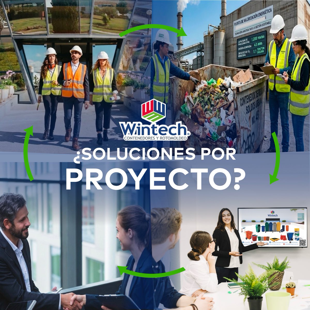 WintechMx's tweet photo. 🔴Presentamos nuestro nuevo enfoque en proyectos
En Wintech desarrollamos proyectos diseñados para optimizar la gestión de residuos en las empresas, ofreciendo soluciones adaptadas a cada espacio y necesidad.

#proyectos #contenedoresdebasura #rotomoldeo #basuracero https://t.co/4UJ7O4bw5e